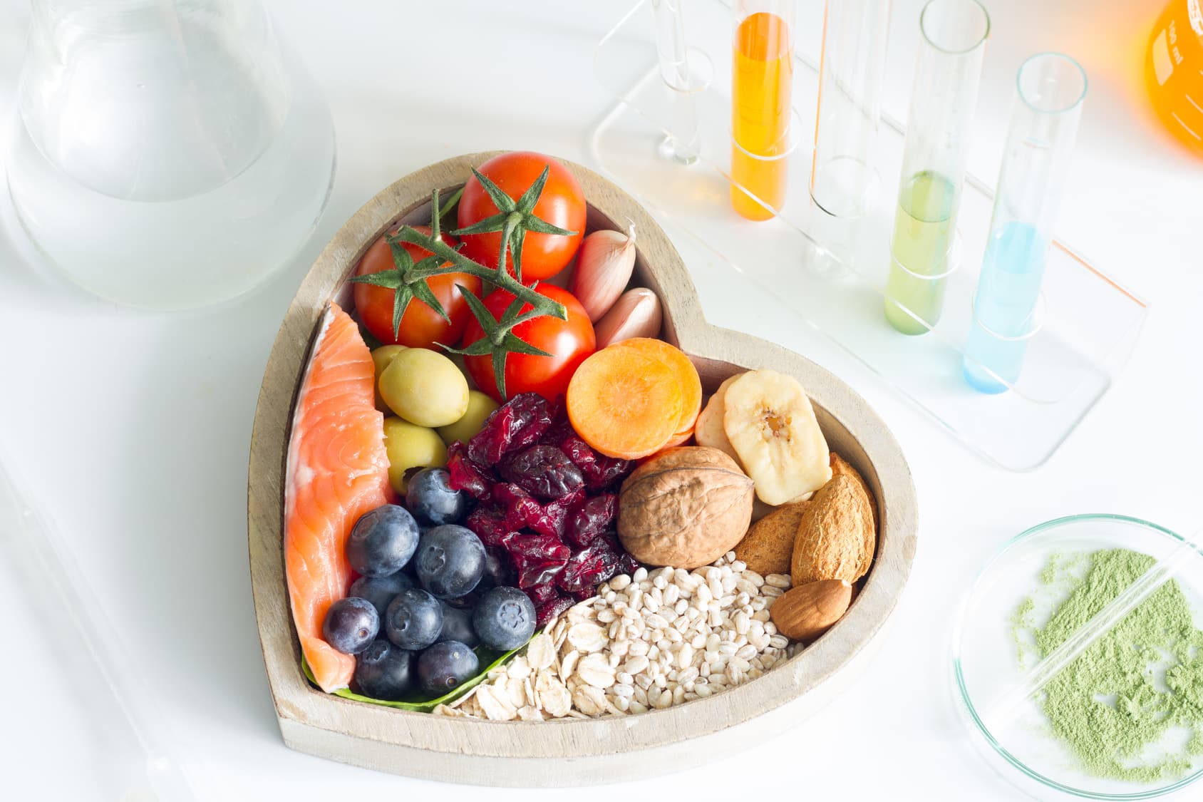 ernaehrung herz omega-3 obst gemuese